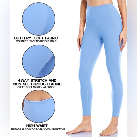 HZORI *Sold Out* 7/8 Yoga workout leggings size Large - Picture 6 of 11